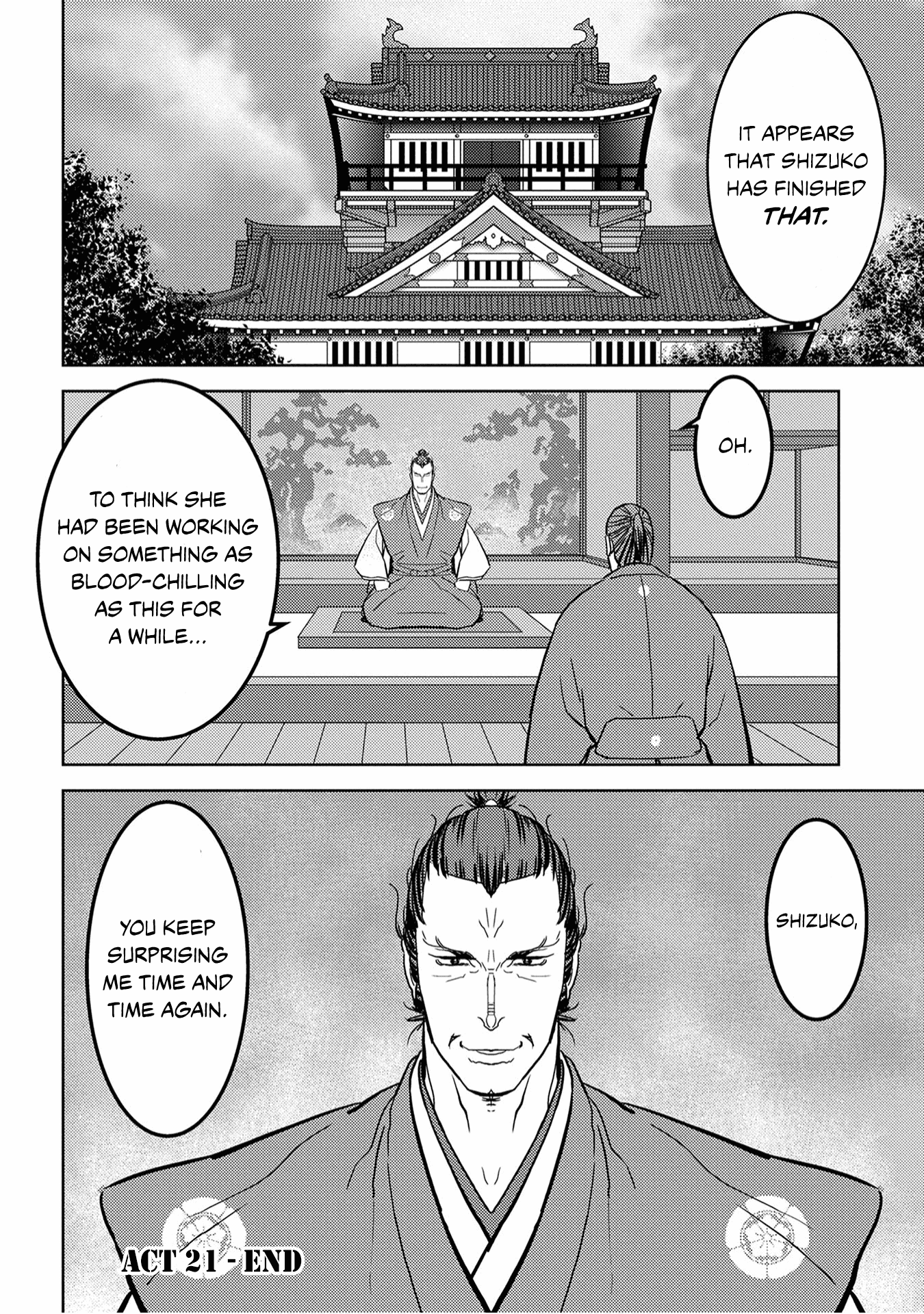 Sengoku Komachi Kuroutan: Noukou Giga Chapter 21 42